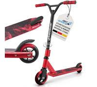 ArtSport Stunt Scooter con dirección de 360°, rodamientos ABEC 9, ruedas de poliuretano de 100 mm y cinta de agarre, patinete inalámbrico para niños, patinete de acrobacia Kickscooter, patinete