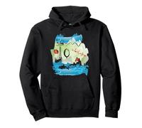 Artsy State of Washington Design, Noroeste Sudadera con Capucha