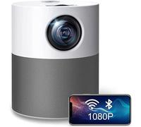 ARTSZY P52 Proyector LED 1280 * 720 Teatro en casa portátil 3600 Lumen Android Video Beamer HD 1080P Soporte Altavoz Bluetooth (Color : A)