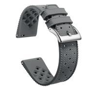 Artthurse Correas de reloj de silicona de liberación rápida estilo tropical de 18 mm, 20 mm, 22 mm, para hombres y mujeres, correas de repuesto de goma suave, transpirable, impermeable, correas