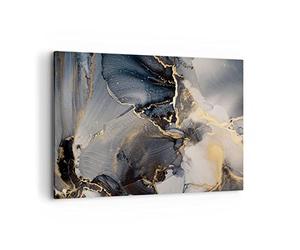 ARTTOR Cuadro Decorativo 100x70cm Moderno Horizontal Abstracto - 4824