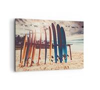 ARTTOR Cuadro Decorativo 100x70cm Moderno Horizontal Marino Viajes - 4992