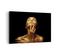 ARTTOR Cuadro Decorativo 100x70cm Moderno Horizontal Personas - 4573
