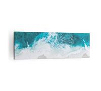 ARTTOR Cuadro Decorativo 160x50cm Moderno Panorámico Paisajes Marino - 4686