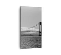 ARTTOR Cuadro Decorativo 55x100 cm Moderno Vertical Paisajes Puentes - 1470