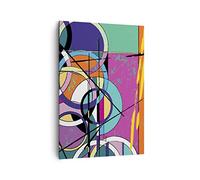 Lienzos decorativos 70x100cm Cuadro Sobre Lienzo Moderno Vertical abstracción moderna Grande Dormitorio Cocina Cuadros Pared Imágenes Cuadros Decoracion Salon Wall Art Prints Decor PA70x100-3601