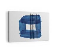 ARTTOR Lienzo Decorativo 120x80cm Moderno Horizontal Abstracto Arte - 4223