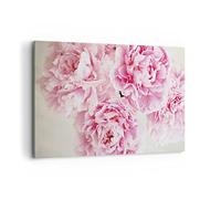 ARTTOR Lienzo Decorativo 120x80cm Moderno Horizontal Botánica Flores - 4961