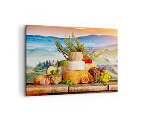 ARTTOR Lienzo Decorativo 120x80cm Moderno Horizontal Cocina - 2902