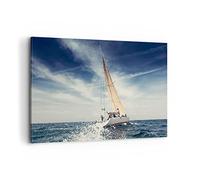 ARTTOR Lienzo Decorativo 120x80cm Moderno Horizontal Paisajes Marino - 2797