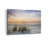 ARTTOR Lienzo Decorativo 120x80cm Moderno Horizontal Paisajes Marino - 4201