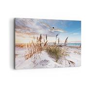 ARTTOR Lienzo Decorativo 120x80cm Moderno Horizontal Paisajes Marino - 4902