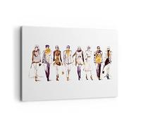 ARTTOR Lienzo Decorativo 120x80cm Moderno Horizontal Personas Moda - 3093