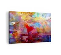 ARTTOR Lienzos decorativos 100x70cm Cuadro Sobre Lienzo Moderno abstracción moderna Grande Dormitorio Cocina Cuadros Pared Imágenes Cuadros Decoracion Salon Wall Art Prints Decor Canvas AA100x70-3574