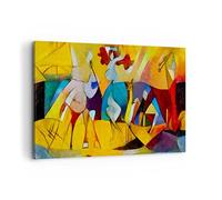 ARTTOR Lienzos decorativos 100x70cm Cuadro Sobre Lienzo Moderno abstracción moderna Grande Dormitorio Cocina Cuadros Pared Imágenes Cuadros Decoracion Salon Wall Art Prints Decor Canvas AA100x70-3455