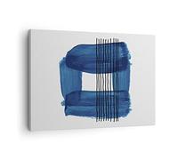 ARTTOR Cuadro sobre Lienzo 70x50cm Moderno Horizontal Abstracto Arte - 4223