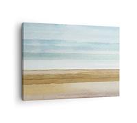 ARTTOR Lienzos decorativos Abstracción Cinturones Oro Cuadro Sobre Lienzo Moderno 70x50cm Cuadros Decoracion Salon Dormitorio Cocina Cuadros Pared Imágenes Wall Art Prints Decor Canvas AA70x50-4263