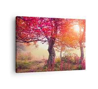 ARTTOR Lienzos decorativos árbol naturaleza prado Cuadro Sobre Lienzo Moderno 70x50cm Cuadros Decoracion Salon Dormitorio Cocina Cuadros Pared Imágenes Wall Art Prints Decor Canvas AA70x50-3658