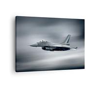 ARTTOR Lienzos decorativos avion cielo vuelo Cuadro Sobre Lienzo Moderno 70x50cm Cuadros Decoracion Salon Dormitorio Cocina Cuadros Pared Imágenes Wall Art Prints Decor Canvas AA70x50-3415