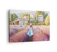 ARTTOR Lienzos decorativos Boho Brezos Mujer Cuadro Sobre Lienzo Moderno 70x50cm Cuadros Decoracion Salon Dormitorio Cocina Cuadros Pared Imágenes Wall Art Prints Decor Canvas AA70x50-4420
