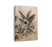 ARTTOR Lienzos decorativos Bosque Hoja Árbol Cuadro Sobre Lienzo Moderno Vertical 50x70cm Cuadros Decoracion Salon Dormitorio Cocina Cuadros Pared Imágenes Wall Art Prints Decor Canvas PA50x70-5101