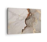 ARTTOR Lienzos decorativos Piedra Arena Abstracción Cuadro Sobre Lienzo Moderno 70x50cm Cuadros Decoracion Salon Dormitorio Cocina Cuadros Pared Imágenes Wall Art Prints Decor Canvas AA70x50-4778