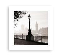 ARTTOR Moderno Cuadros Decorativo 30x30cm Poster de Pared Arquitectura Londres Ciudad Cuadros Pared Imágenes Póster Sin Marco Decoracion Salon Dormitorio Cocina Wall Art Prints Decor P2XAC30x30-5207