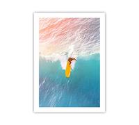 ARTTOR Moderno Cuadros Decorativo 50x70cm Poster da Parete Surf Ola Luz Cuadros Pared Imágenes Póster Sin Marco Decoracion Salon Dormitorio Cocina Wall Art Prints Decor - P2XPA50x70-4409