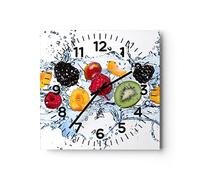 ARTTOR Moderno Reloj de Pared 30x30cm Cuadrado Decorativo Cocina - 2675