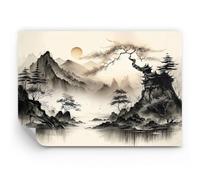 ARTTOR Papel pintado de papel no tejido Standard - Asia Japón Vista - 400x280 cm - Fotomurales XXL Moderna Decorativos Murales Papel tapiz fotográfico Dormitorio Para la sala - WF1AA400x280-5777