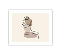 ARTTOR Póster 50x40 cm Sin Marco Personas Arte - 4728 - P2X | Línea Boho Moderno Cuadros de Pared Decoración Cuadro Decorativo Salón Dormitorio Cocina Lámina Cuadros de Pared ARTTOR