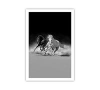 ARTTOR Poster da Parete Andaluz Caballos Galope Póster Sin Marco 61x91cm Moderno Cuadros Decorativo Decoracion Salon Dormitorio Cocina Cuadros Pared Imágenes Wall Art Prints Decor - P2XPA61x91-4240