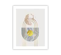 ARTTOR Poster da Parete Póster Sin Marco 40x50cm moderno dorado abstracto Moderno Cuadros Decorativo Cuadros Pared Imágenes Decoracion Salon Dormitorio Cocina Wall Art Prints Decor - P2XPA40x50-4574