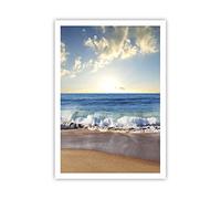 ARTTOR Poster da Parete Póster Sin Marco 70x100cm mar orilla agua Moderno Cuadros Decorativo Cuadros Pared Imágenes Decoracion Salon Dormitorio Cocina Wall Art Prints Decor - P2XPA70x100-3551