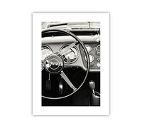 ARTTOR Poster da Parete Volante Coche Vintage Póster Sin Marco 30x40cm Moderno Cuadros Decorativo Decoracion Salon Dormitorio Cocina Cuadros Pared Imágenes Wall Art Prints Decor - P2XPA30x40-4853