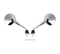 Artudatech Chrome Mirror Set Shorty para Vespa Primavera 50 125 150 Sprint GTS 125 300 HPE