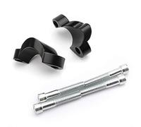 Artudatech Extensiones elevadoras de manillar de motocicleta, abrazaderas de montaje para Harley Sportster XL1200X Forty Eight 48 10-18