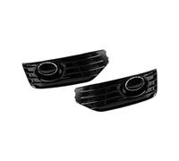 Artudatech Parrilla del parachoques delantero Fog Lamp Light Cover Insert S-line Grill Apto para VW T5 T5.1 2010-2015 Gloss Black