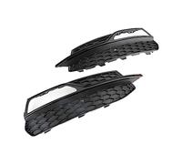 Artudatech Parrilla del parachoques delantero Lower Bumper Fog Light Cover Grille Fit for AUDI A3 S3 S-Line 2013-2016