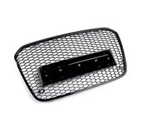 Artudatech Parrilla del Parachoques Delantero RS6 Style Honeycomb Apto para Audi A6 C7 S6 2012-2015 Without Logo