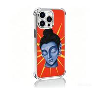 Artudatech The Contemplative Buddha Four-Corner airbags Phone Case TPU for iPhone 14 Pro