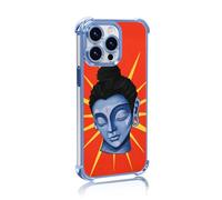 Artudatech The Contemplative Buddha Four-Corner airbags Phone Case TPU for iPhone 16 Plus