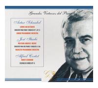 Artur Schnabel, José Iturbi, Alfred Cortot (Grandes Virtuosos del Piano) Box 3 CD [CD de audio] London Philarmonic Orchestra, A