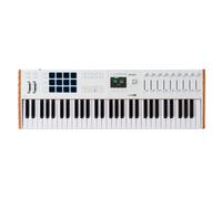 Arturia Keylab 61 Mk3 White Controlador MIDI con Teclas Sensibles, Pantalla a Color y Modos de Escala y Arpegiador