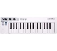 Arturia - KeyStep - Controlador MIDI Portable, Secuenciador y Arpegiador - 32 Slimkeys, Secuenciador Polifónico de 8 Memorias, Arpegiador de 8 Modos, Compatible con CV - Blanco