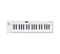 Arturia - Keystep 37 MK2 - Controlador, secuenciador y arpegiador MIDI - Slimkey de 37 teclas, pantalla OLED, Secuenciador por pasos polifónico, Arpegiador con 16 modos, Compatible con CV - Blanco