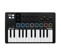 Arturia MiniLab 3 Controlador MIDI Universal para Producción Musical con Paquete de Software Black