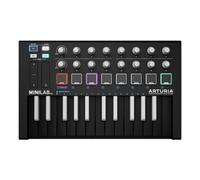 Arturia - MiniLab MkII Inverted - Controlador MIDI Portátil para Producción Musical, con Paquete de Software todo en uno - 25 Teclas, 8 Pads Multicolor