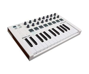Arturia Teclado controlador MiniLab MkII - 25. Promoción especial por tiempo limitado. Incluye Mini V, Stage 73 V y Rev PLATE-140