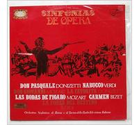 Arturo Basile, Orchestra Sinfonica Di Torino Della Radiotelevisione Italiana - Sinfonias De Opera [LP]
